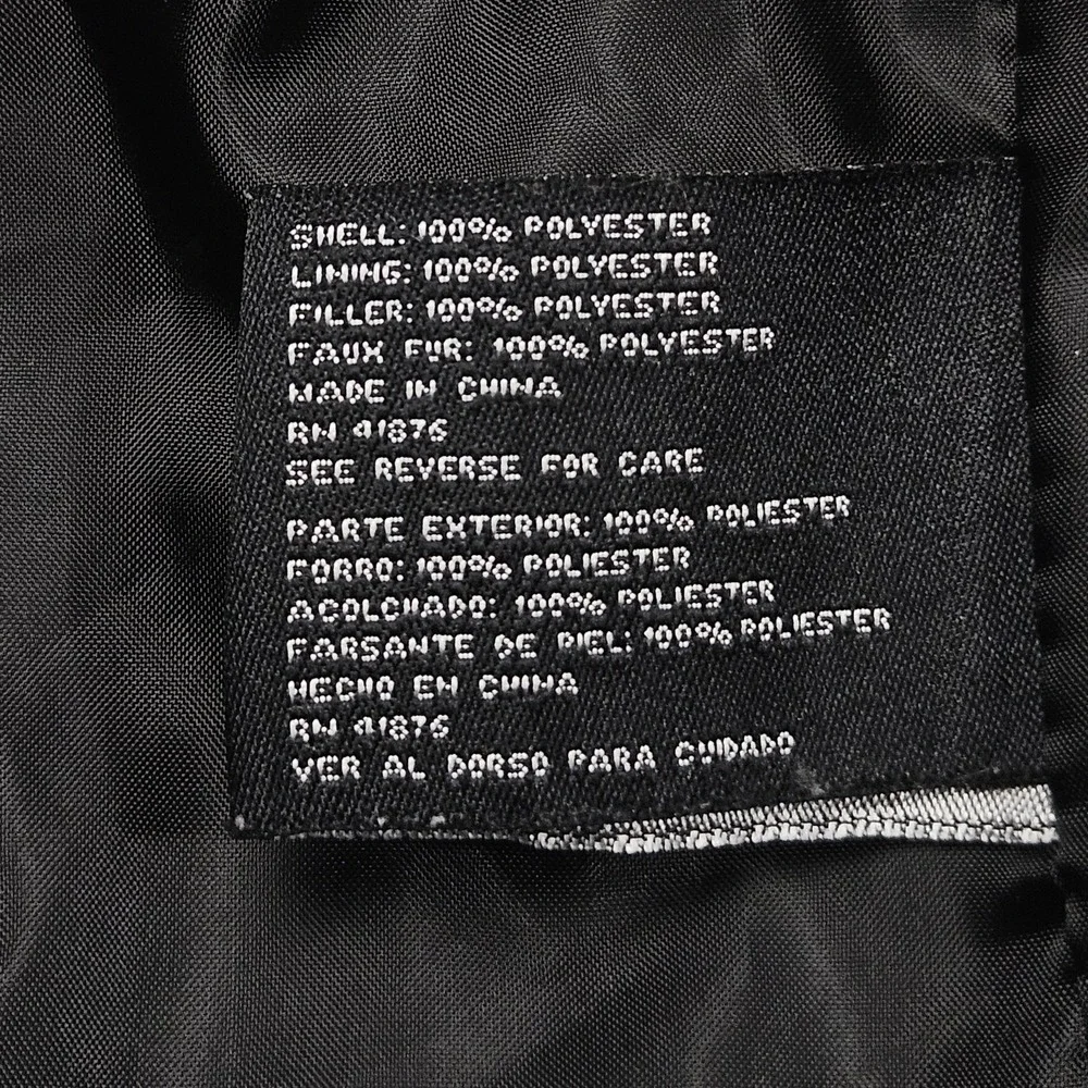 PAO Sport‎ Sherpa Lined Puffer Vest L Black Gorpcore Quilted Insulated Outdoor